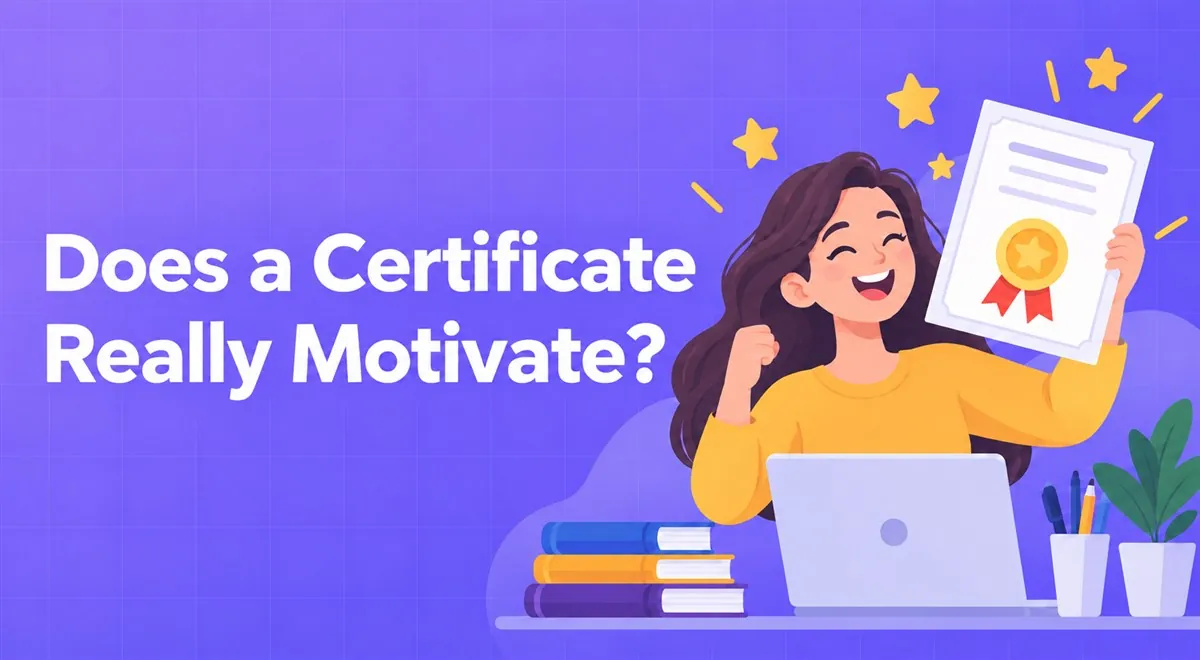 Does a Certificate Really Motivate?