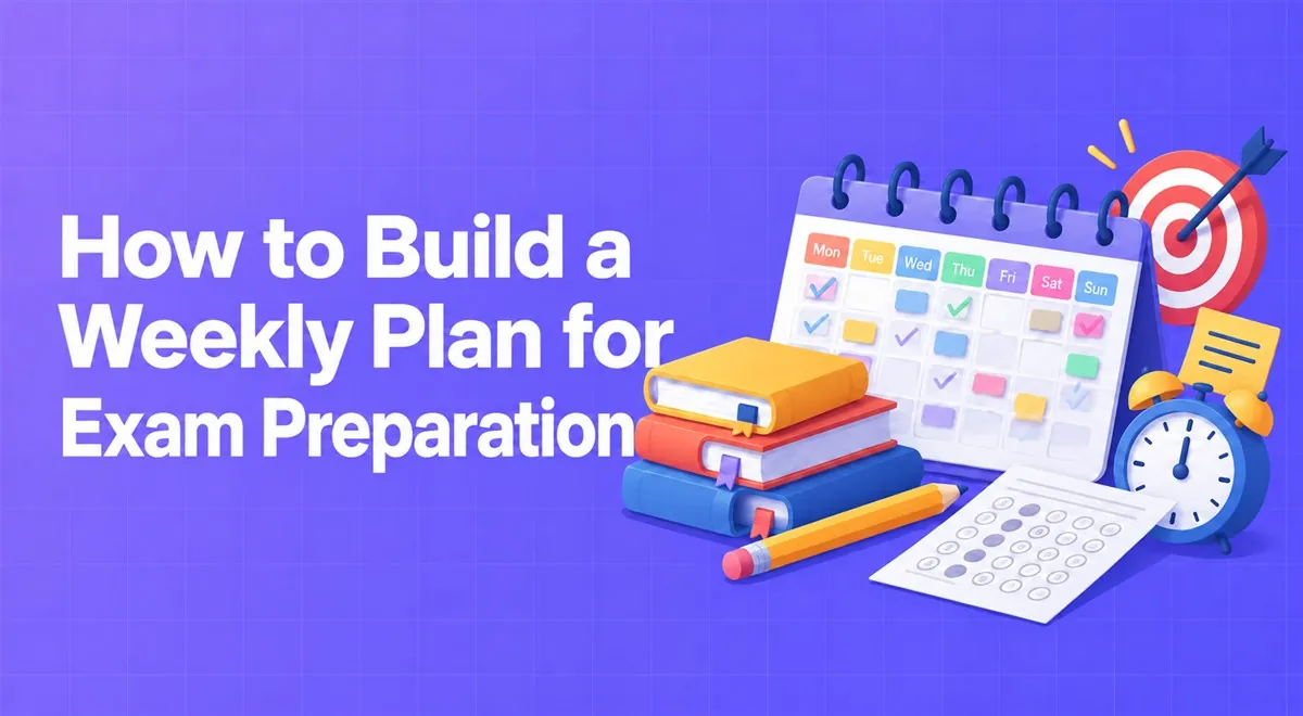 How to Build a Weekly Plan for Exam Preparation