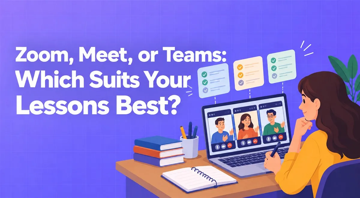 Zoom, Meet, or Teams: Which Suits Your Lessons Best?