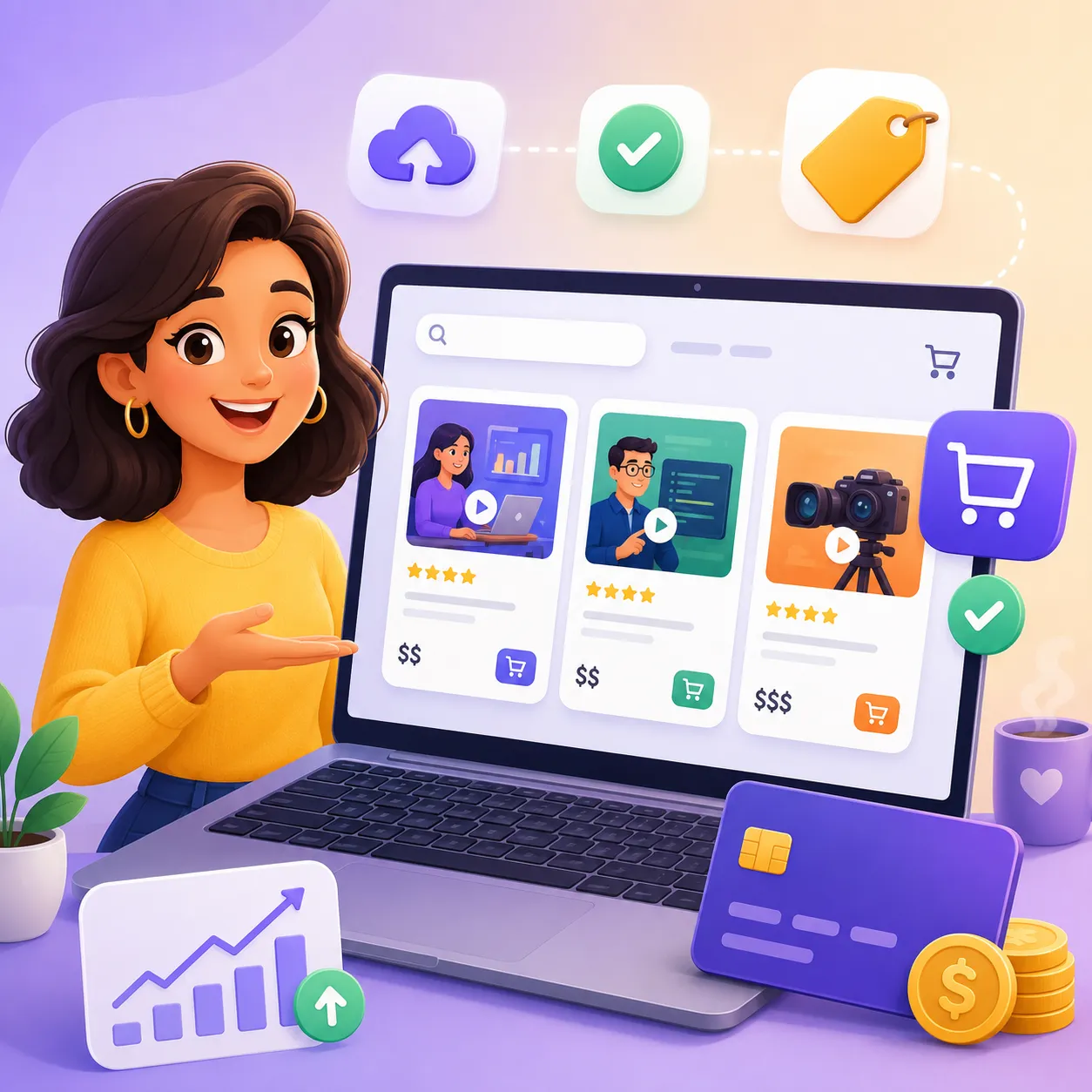 Put Your Lessons on Sale With Ease