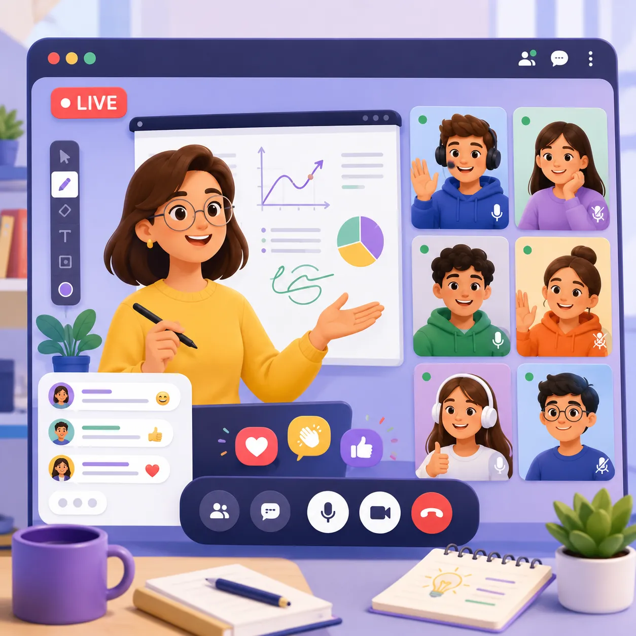 Teach Live in Your Virtual Classroom